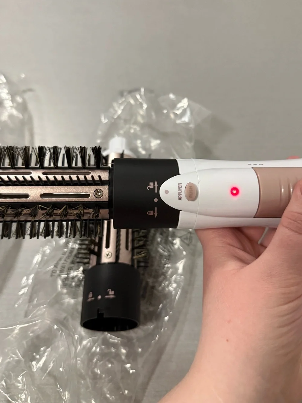 Conair Double Ceramic 2-in-1 Hot Air Brush Blow Dryer Styler - Picture 2 of 7